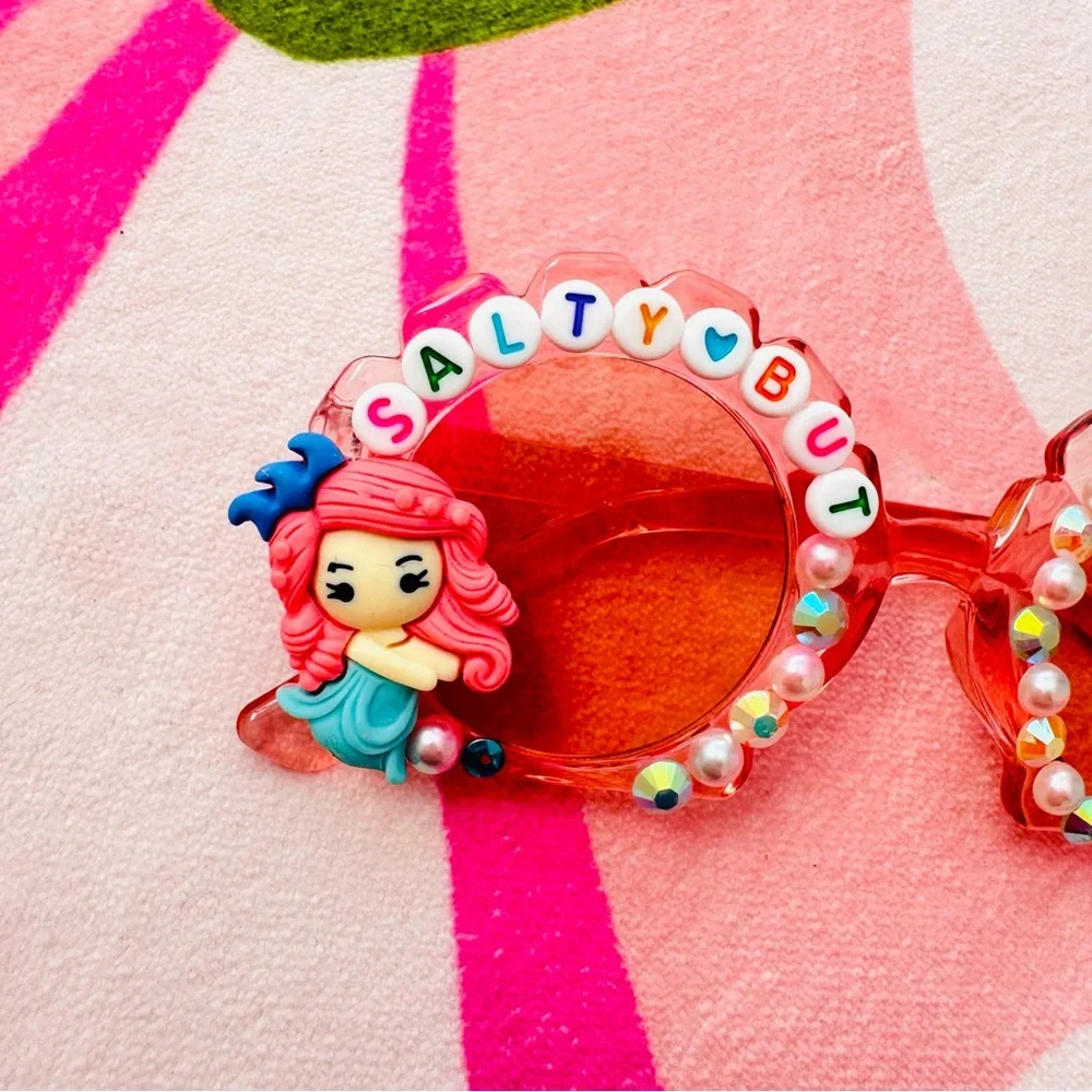 Salty But Sweet Kids Sunglasses - Pink